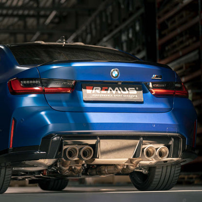 Remus BMW M3/M4 (G80/G81/G82/G83) Secondary Catback Exhaust 
