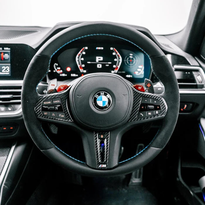 Steering Wheel (Alcantara + Leather) for BMW Series G (G42/G20/G21/G22/G23/G26)