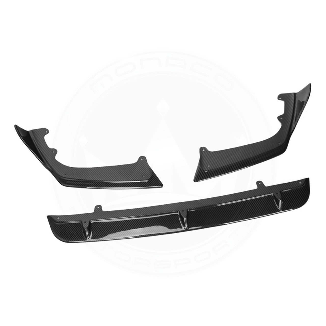 'Carbon Front Splitter 'ST Style' for BMW X5M F95 LCI'