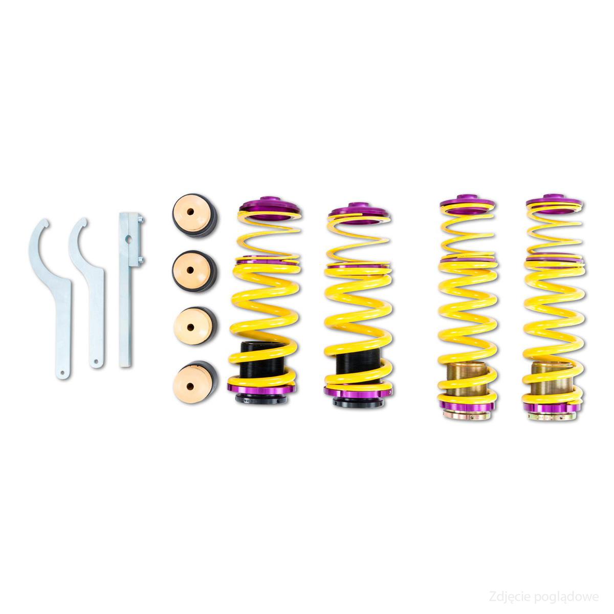 KW Height Adjustable Lowering Springs - 25320097 for BMW M6 (F06) Gran Coupe