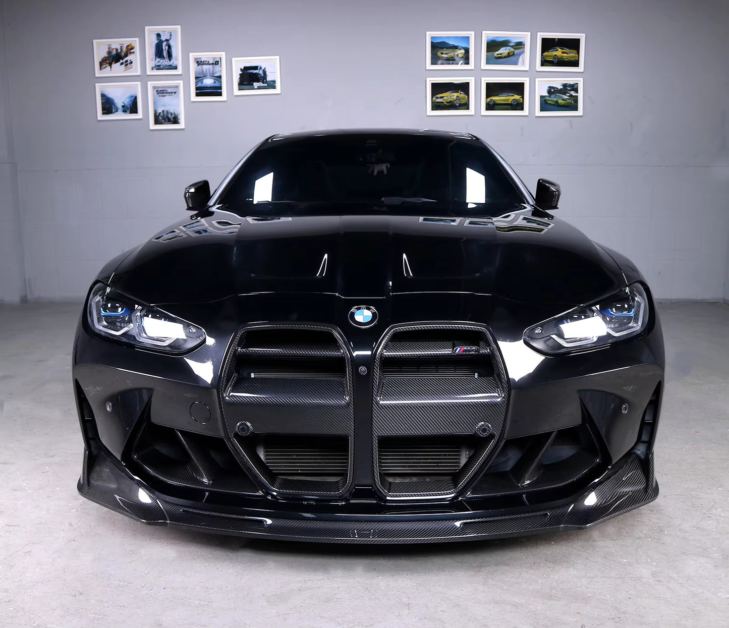 Carbon Grill 'V-Style' for BMW M3/M4 (G80/G81/G82/G83)