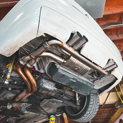 Valvetronic Designs exhaust system for BMW E46 M3