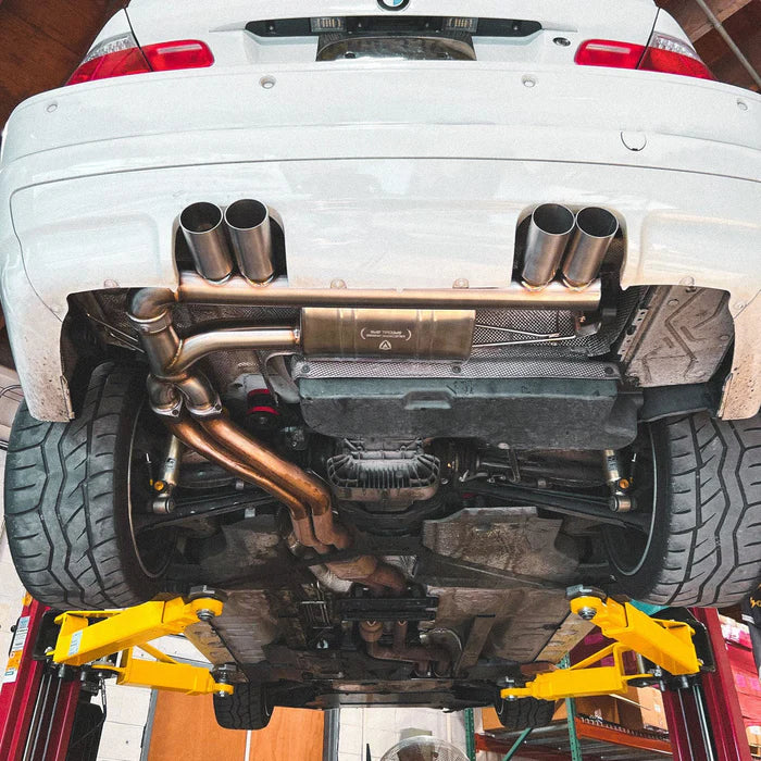 Valvetronic Designs exhaust system for BMW E46 M3