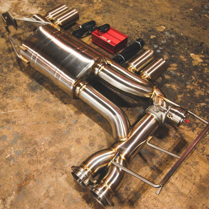 Valvetronic Designs exhaust system for BMW E46 M3