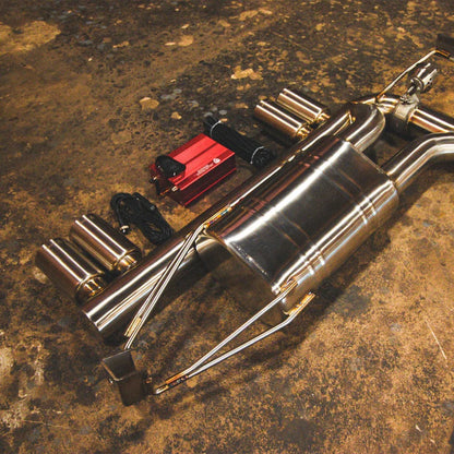 Valvetronic Designs exhaust system for BMW E46 M3