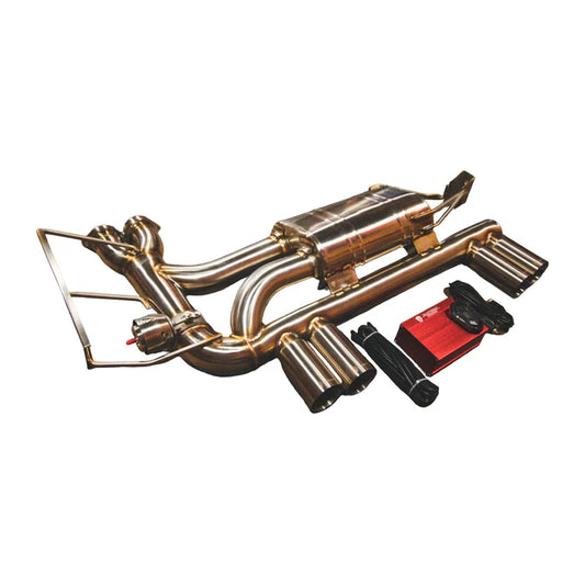 Valvetronic Designs exhaust system for BMW E46 M3