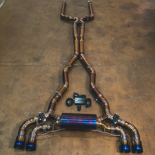 Valvetronic Designs exhaust system for BMW F90 M5