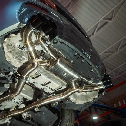 Valvetronic Designs exhaust system for BMW G30 M550I