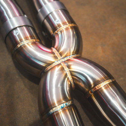 Valvetronic Designs exhaust system for BMW G30 M550I