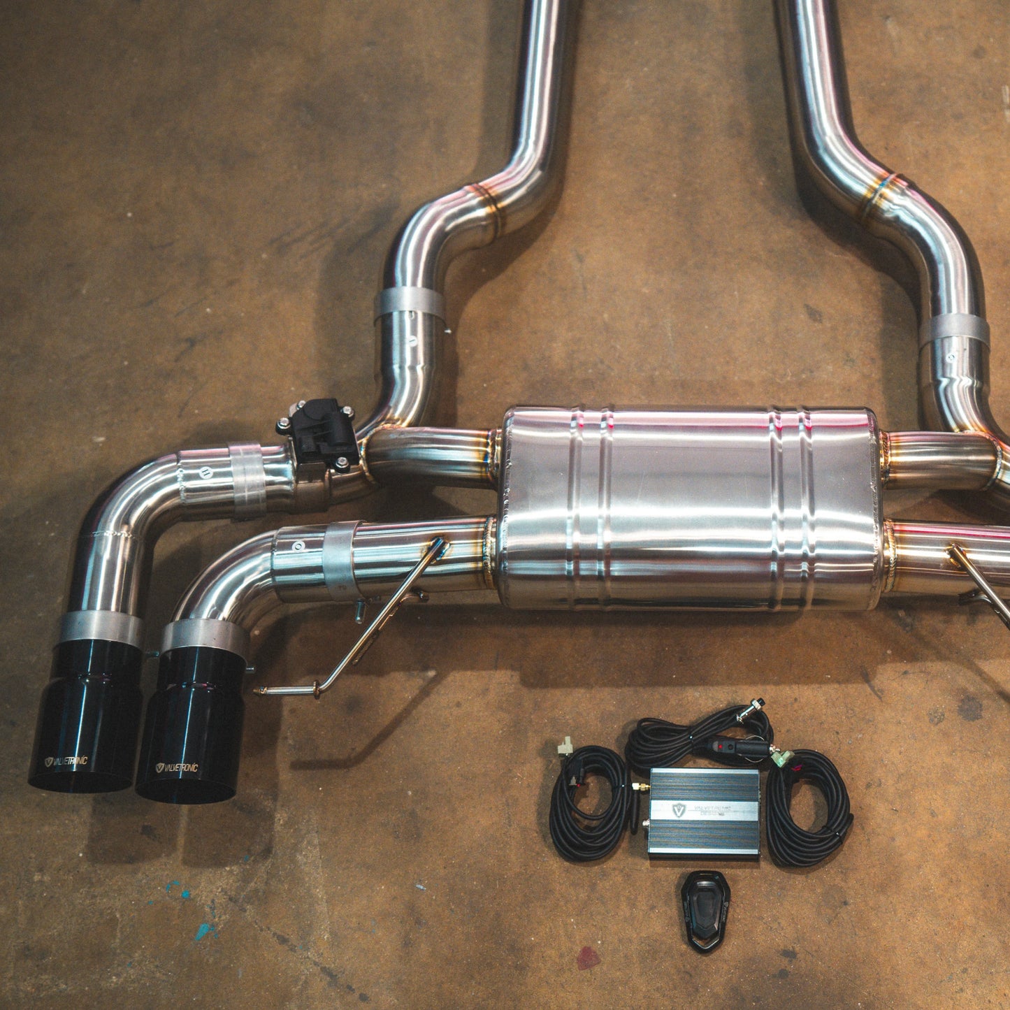 Valvetronic Designs exhaust system for BMW G30 M550I